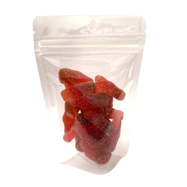 Haribo Fizzy Cherry Cola Bottles Gummy Candy,haribo,haribo fizzy cherry cola bottles,fizzy cherry cola bottles,bitesum,bite+